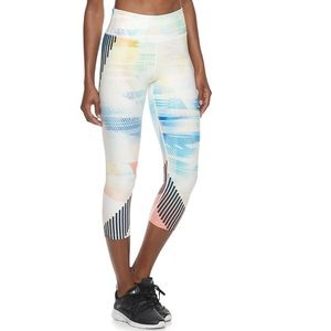 NWT Fila sport high-waisted capris leggings